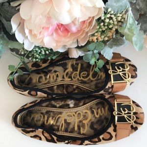 Sam Edelman Leopard Flats